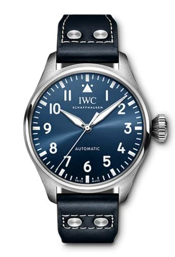 IWC Big Pilot 43 Stainless Steel / Blue