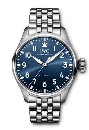 IWC Big Pilot 43 Stainless Steel / Blue / Bracelet