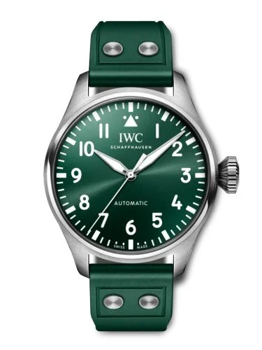 IWC Big Pilot 43 Stainless Steel / Green