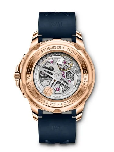 IWC IWC - IW3440-01 Portugieser Yacht Club Moon & Tide Red Gold / Blue / Rubber