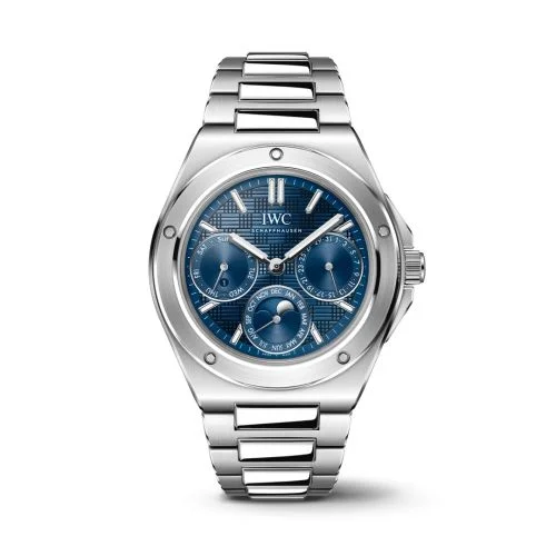 IWC - IW3449-03 Ingenieur Perpetual Calendar Stainless Steel / Blue