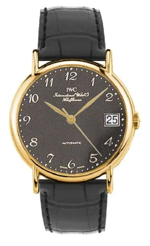 IWC - IW3513-04 Portofino Automatic Yellow Gold / Black - Breguet / Strap