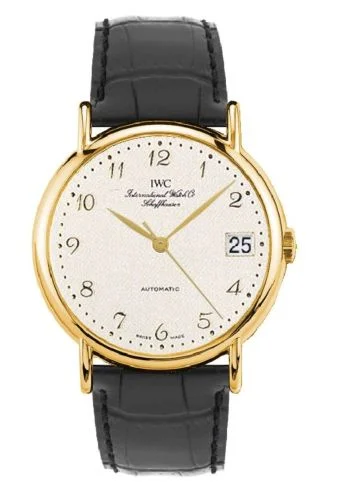 IWC - IW3513-05 Portofino Automatic Yellow Gold / Silver - Breguet / Strap