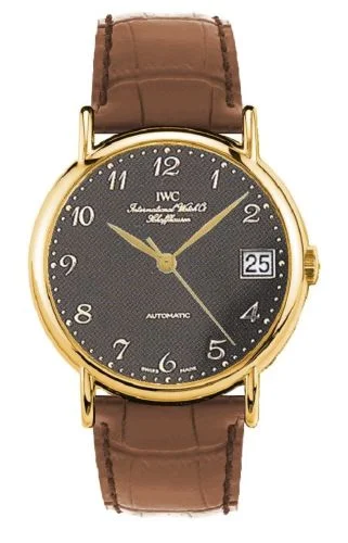 IWC - IW3513-09 Portofino Automatic Yellow Gold / Black - Breguet / Strap