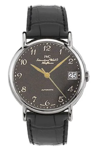 IWC - IW3513-21 Portofino Automatic Stainless Steel / Black - Breguet / Strap