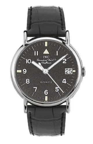 IWC - IW3513-22 Portofino Automatic Stainless Steel / Black - Pilot / Strap
