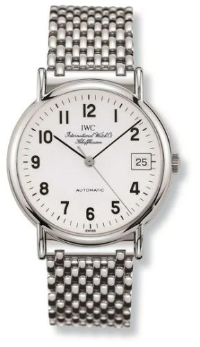 IWC - IW3513-37 Portofino Automatic Stainless Steel / White - Railroad / Bracelet