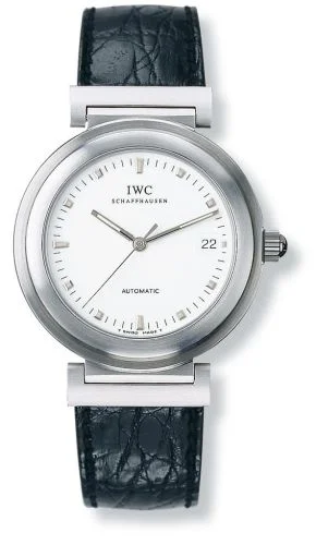 IWC - IW3528-08 Da Vinci SL Stainless Steel / White / Croco