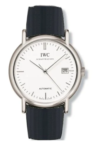 IWC - IW3533-02 Portofino Automatic / Stainless Steel / White / Strap