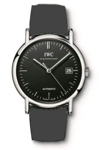 IWC - IW3533-05 Portofino Automatic / Stainless Steel / Black / Strap