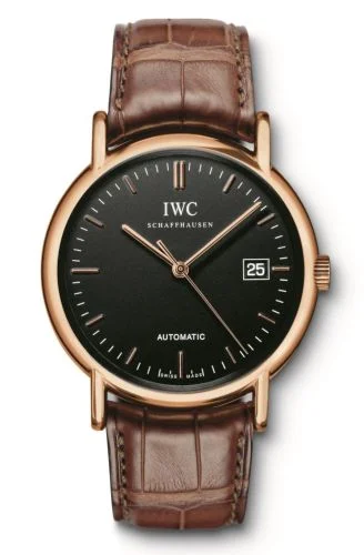 IWC - IW3533-20 Portofino Automatic / Rose Gold / Black / Strap