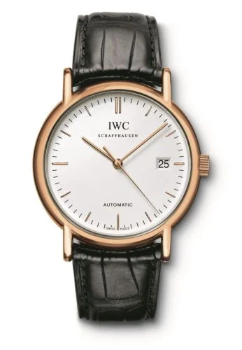IWC - IW3533-21 Portofino Automatic / Rose Gold / White / Strap