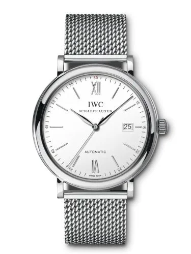 IWC - IW3565-09 Portofino Automatic Stainless Steel / Silver / Long Milanese