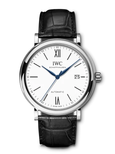 IWC - IW3565-19 Portofino Automatic 150 Years Stainless Steel / White