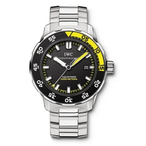 IWC - IW3568-08 Aquatimer 2000 Stainless Steel / Black / Bracelet