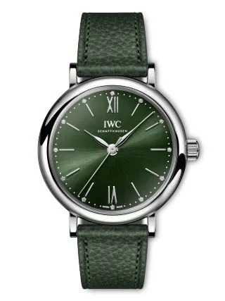 IWC - IW3574-12 Portofino 34 Stainless Steel / Green