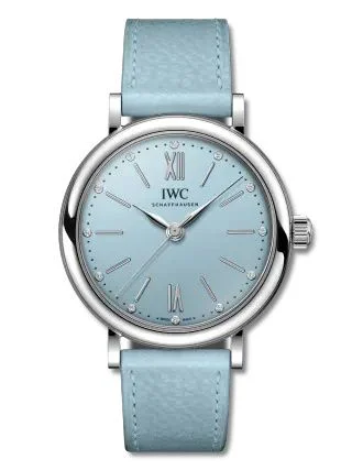 IWC - IW3574-16 Portofino 34 Stainless Steel / Sunny Blue