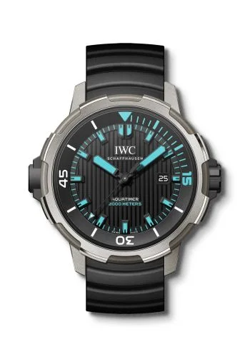 IWC - IW3580-04 Aquatimer Automatic 2000 Titanium / Black / Blue Lume / Rubber / Los Roques