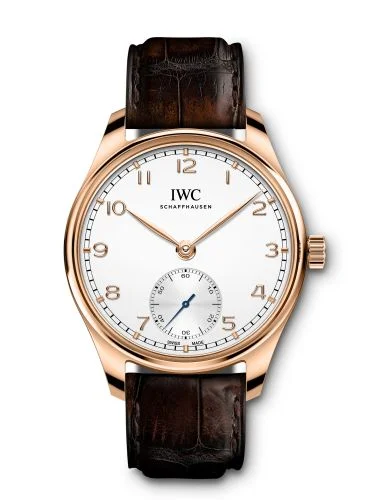 IWC - IW3583-06 Portugieser Automatic 40 Rose Gold / Silver / Alligator