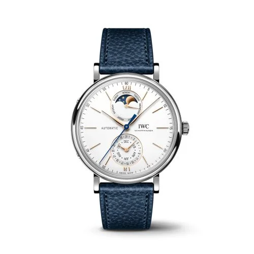 IWC Portofino Complete Calendar 41 Stainless Steel / Silver