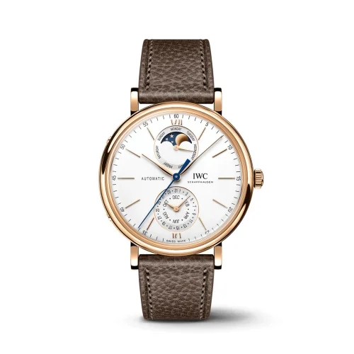 IWC IWC - IW3590-02 Portofino Complete Calendar 41 Rose Gold / Silver