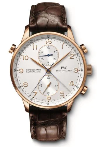 IWC Portugieser Chrono-Rattrapante Rose Gold / Silver