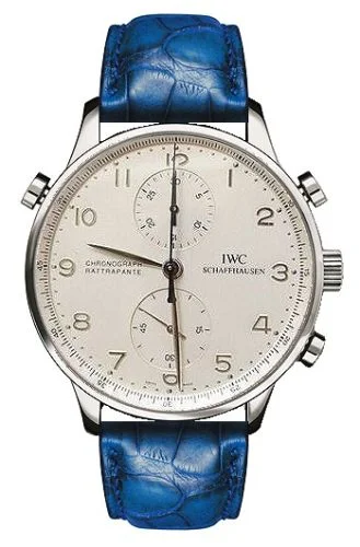 IWC Portuguese Chrono-Rattrapante White Gold / Silver