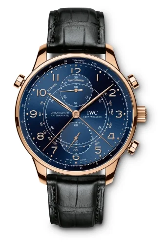 IWC IWC - IW3712-15 Portuguese Chrono-Rattrapante Red Gold / Blue / Boutique Milano