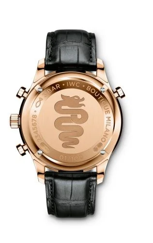 IWC IWC - IW3712-15 Portuguese Chrono-Rattrapante Red Gold / Blue / Boutique Milano