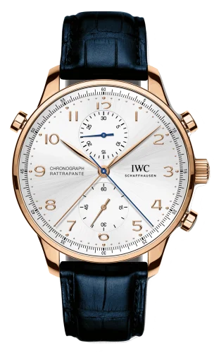 IWC Portuguese Chrono-Rattrapante Red Gold / Silver / Lisboa