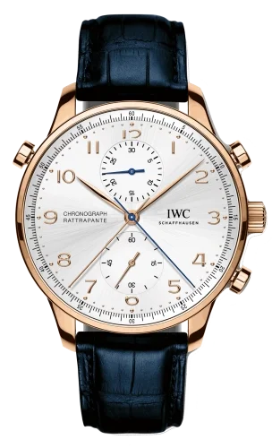 IWC IWC - IW3712-18 Portuguese Chrono-Rattrapante Red Gold / Silver / Lisboa