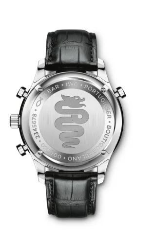 IWC IWC - IW3712-22 Portuguese Chrono-Rattrapante Stainless Steel / Blue / Boutique Milano