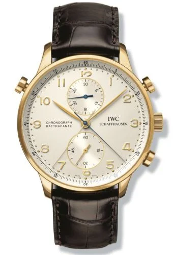 IWC Portugieser Chrono-Rattrapante Yellow Gold / Silver