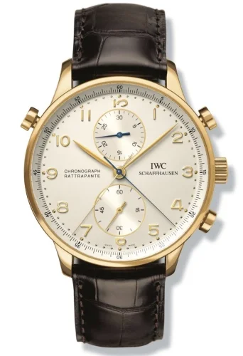 IWC IWC - IW3712-11 Portugieser Chrono-Rattrapante Yellow Gold / Silver