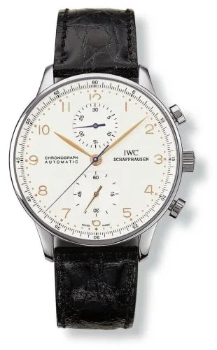 IWC - IW3714-01 Portuguese Chrono-Automatic Stainless Steel / Silver