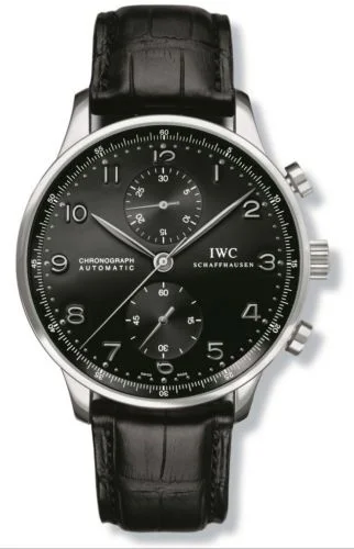 IWC - IW3714-03 Portuguese Chrono-Automatic White Gold / Black