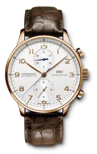 IWC - IW3714-09 Portuguese Chrono-Automatic Rose Gold / Silver