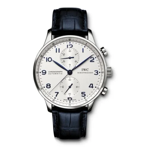 IWC - IW3714-17 Portuguese Chrono-Automatic Stainless Steel / Silver
