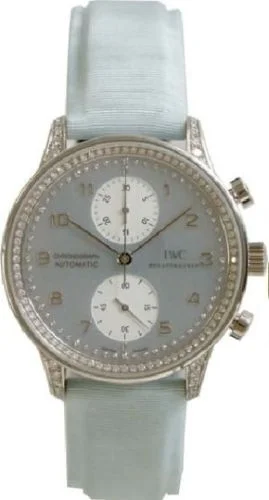IWC - IW3714-27 Portugieser Chrono-Automatic White Gold / Blue MOP / Diamond
