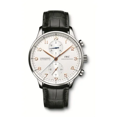 IWC - IW3714-45 Portuguese Chrono-Automatic Stainless Steel / Silver