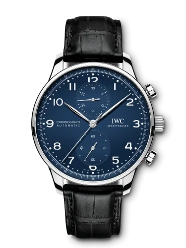 IWC IWC - IW3716-01 Portugieser Chronograph "150 Years" Stainless Steel / Blue