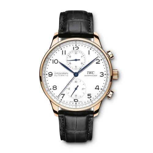 IWC Portugieser Chronograph "150 Years" Red Gold / White