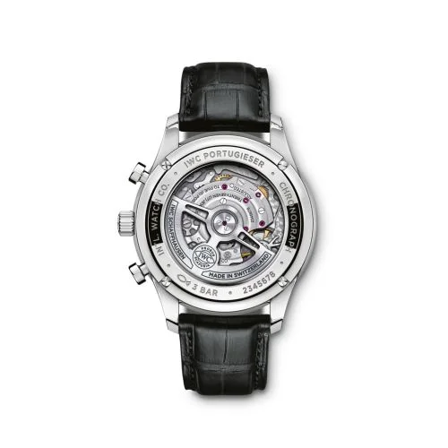 IWC IWC - IW3716-04 Portugieser Chronograph Stainless Steel / Silver - Rose
