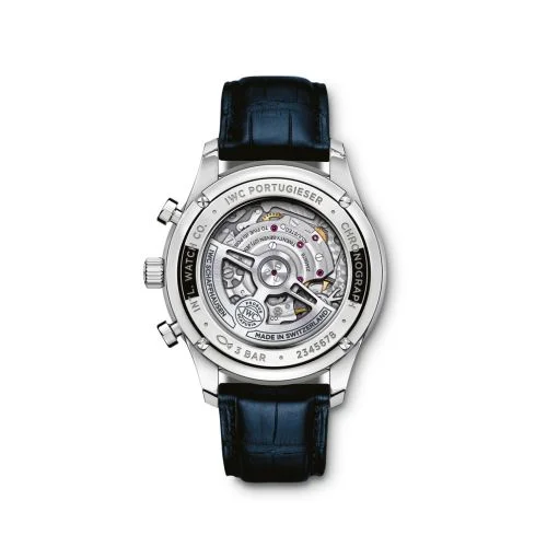 IWC IWC - IW3716-05 Portugieser Chronograph Stainless Steel / Silver - Blue