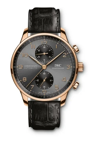 IWC IWC - IW3716-10 Portugieser Chronograph Red Gold / Grey