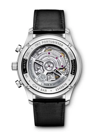 IWC IWC - IW3716-16 Portugieser Chronograph Stainless Steel / Burgundy