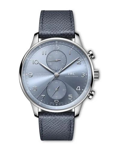 IWC Portugieser Chronograph White Gold / Ice Blue