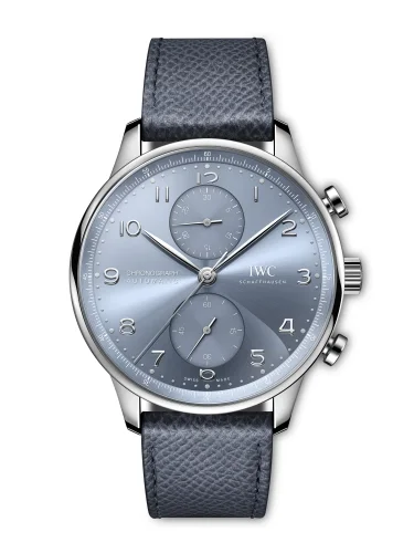 IWC IWC - IW3716-26 Portugieser Chronograph White Gold / Ice Blue