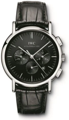IWC - IW3724-04 Portofino Chronograph MecaQuartz Stainless Steel / Black