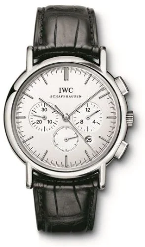 IWC - IW372401 Portofino Chronograph MecaQuartz Stainless Steel / Silver